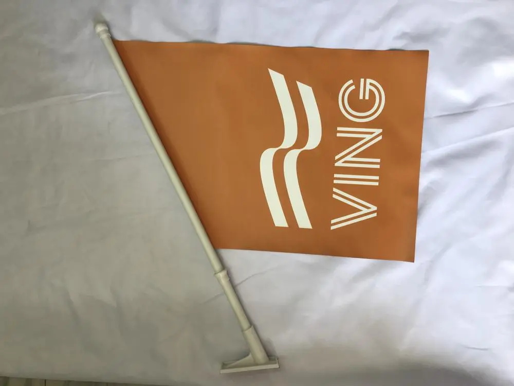 Doppelseitig bedruckte PVC-Flagge