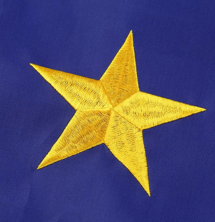 Stickerei-Flagge der Europäischen Union