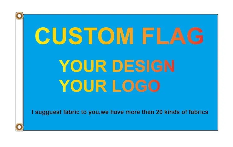 Benutzerdefiniertes Logo und Designflaggen