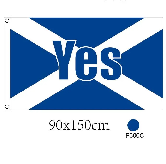 Schottisches Referendum Flagge aus Polyester
