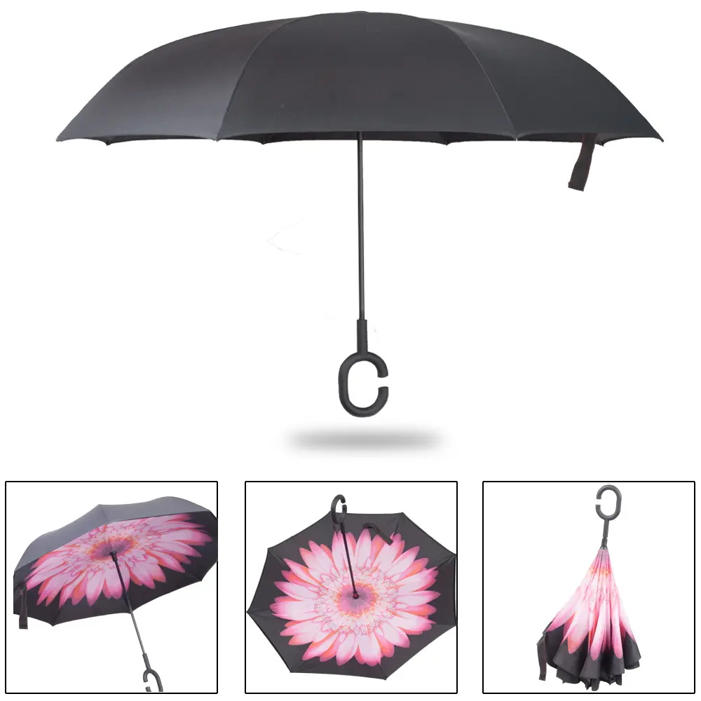Doppelschichtiger umgekehrter Regenschirm